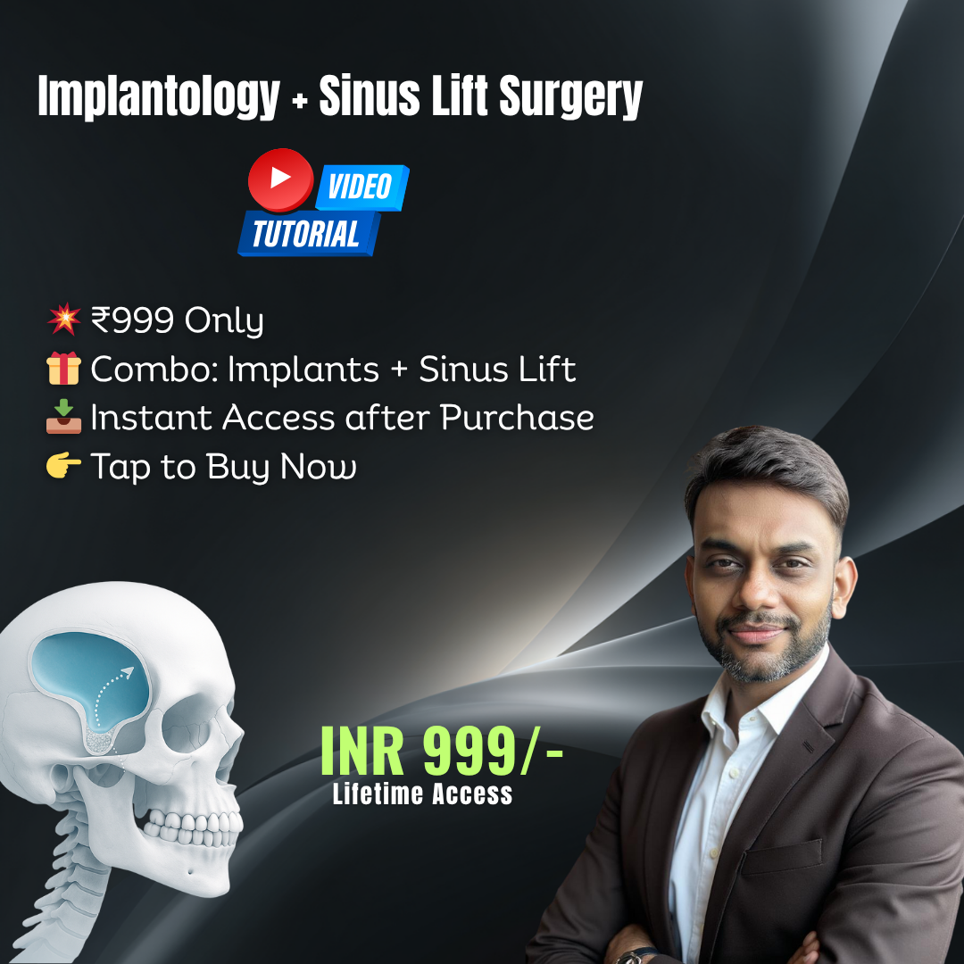 Ultimate Implantology Combo Video Pack by Dr. Kunal Banka