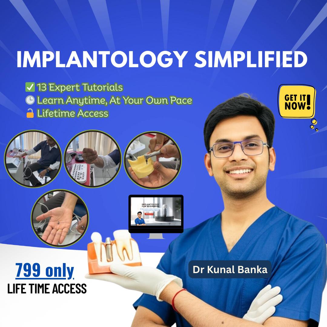Dental Implantology For beginners: Video Tutorial
